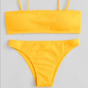 Zaful yellow bikini